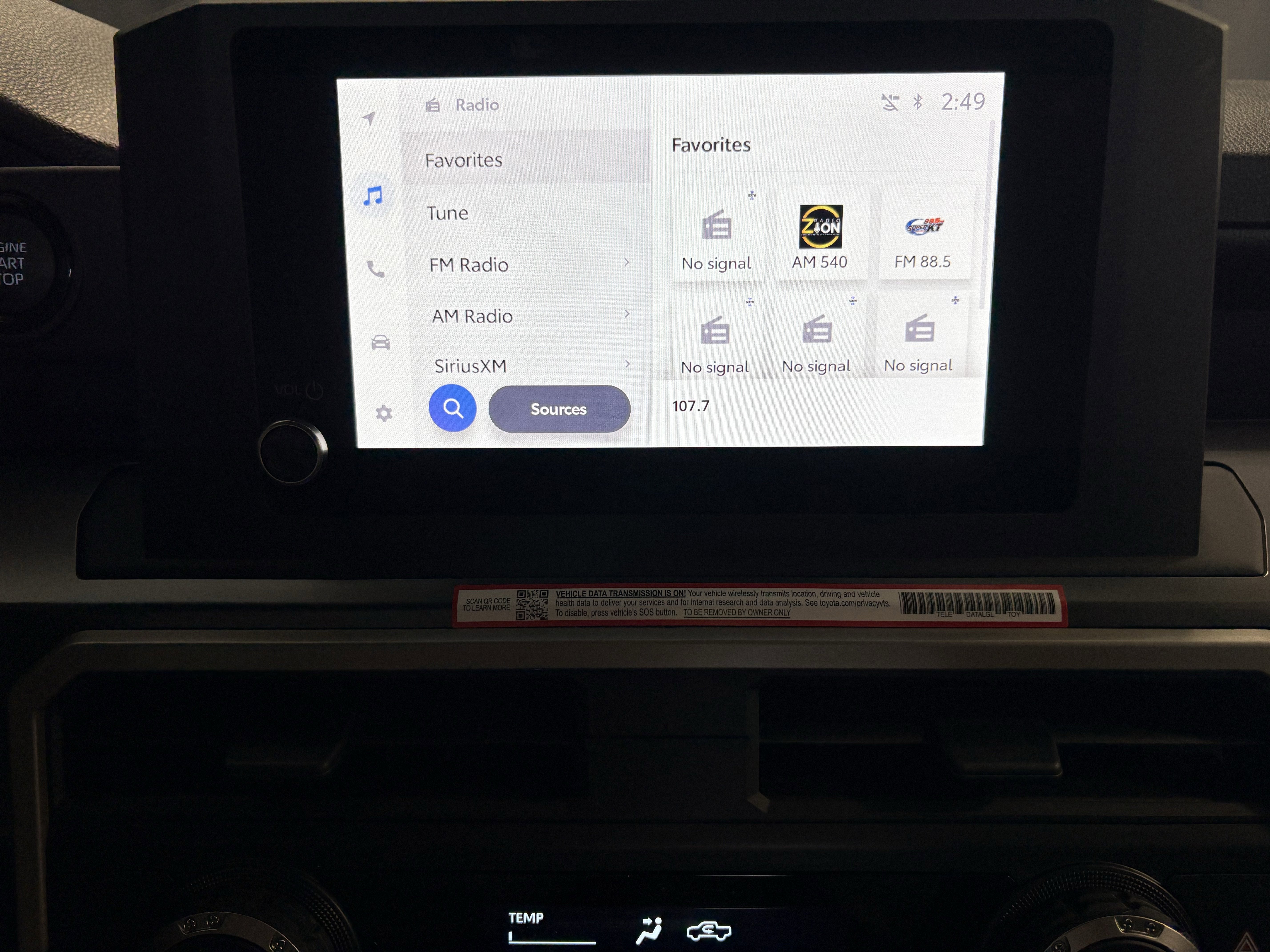 2026 Toyota Tacoma SR5 4WD