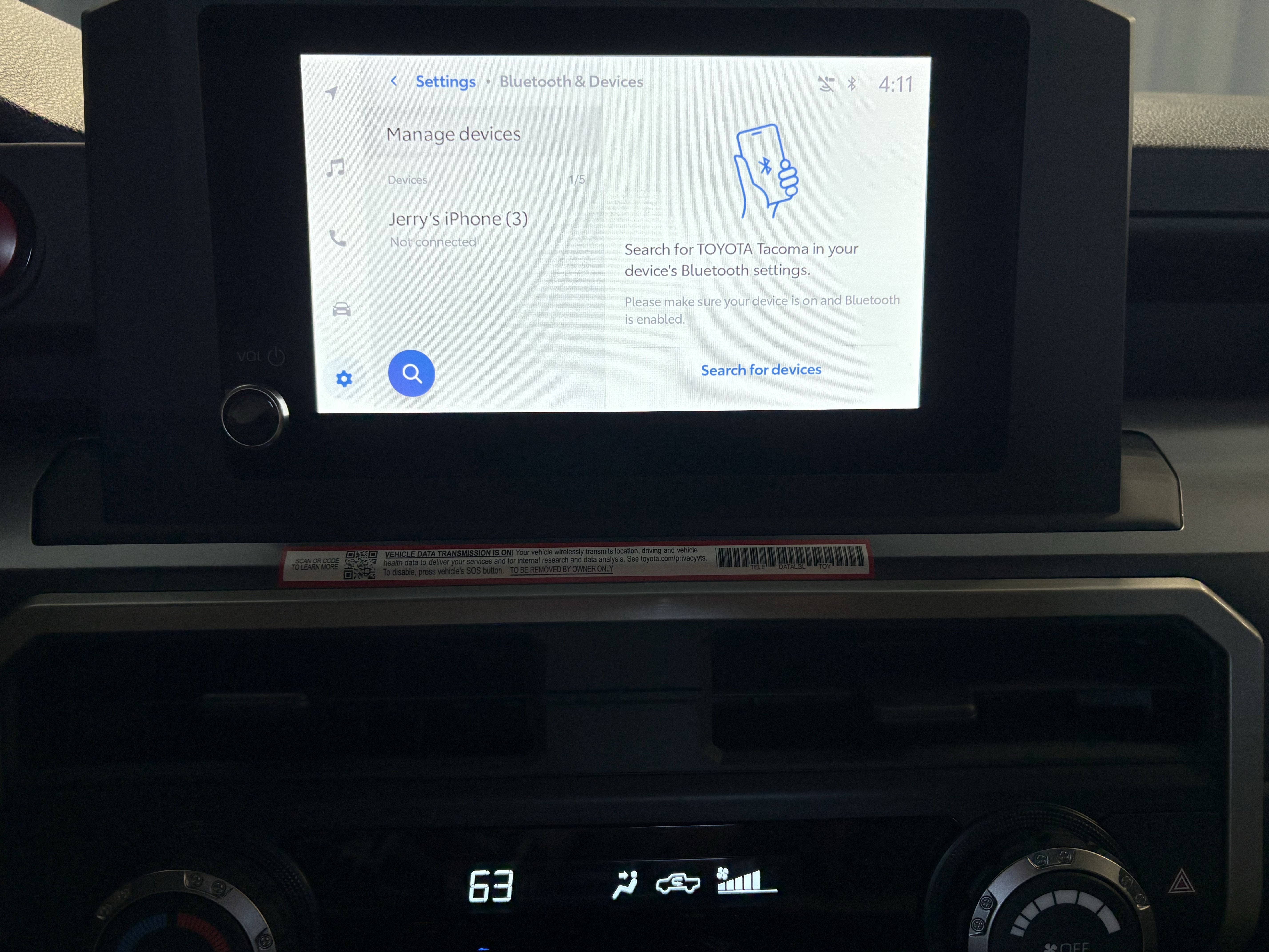 2026 Toyota Tacoma TRD Sport 4WD