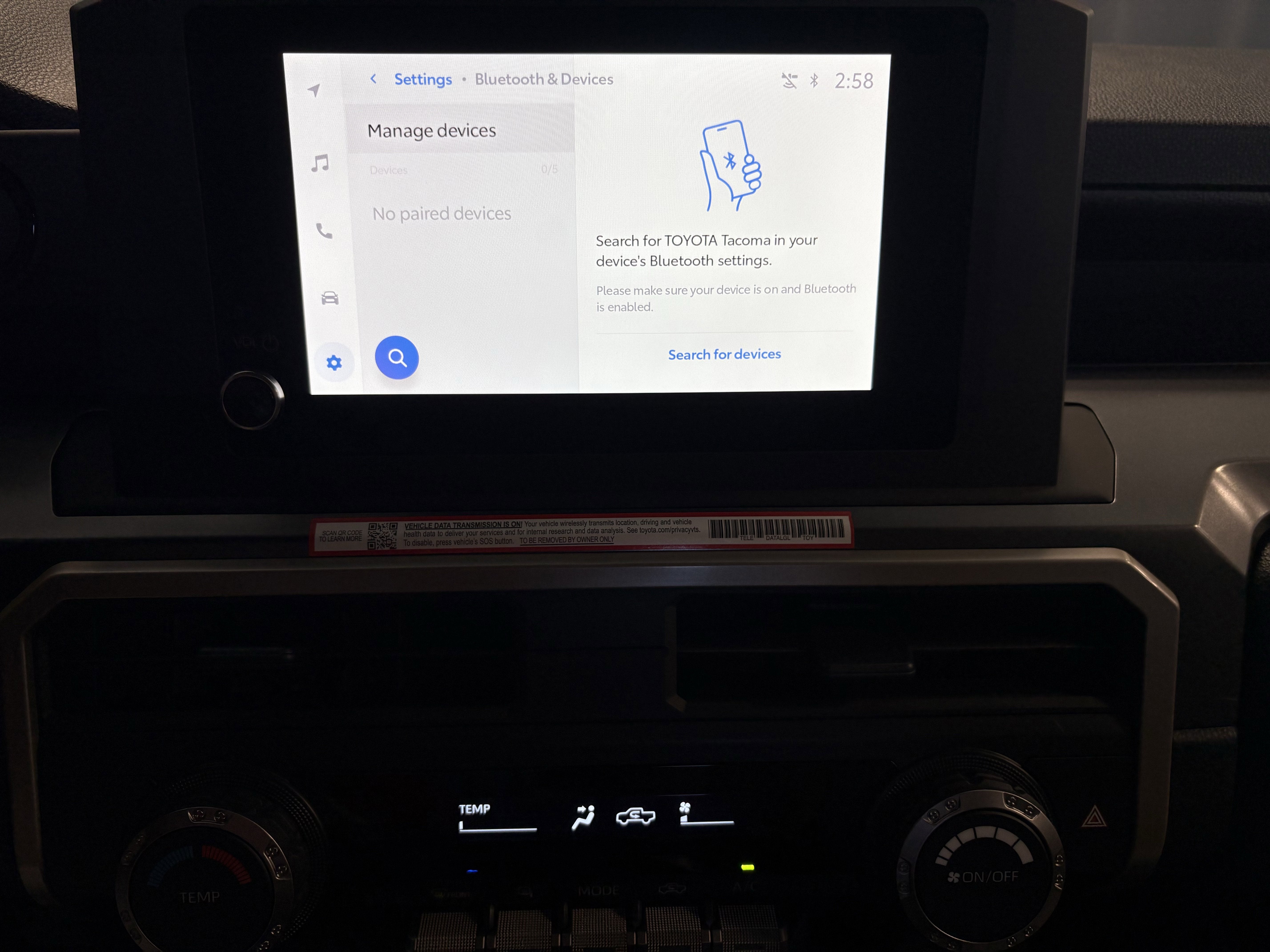 2026 Toyota Tacoma SR5 4WD