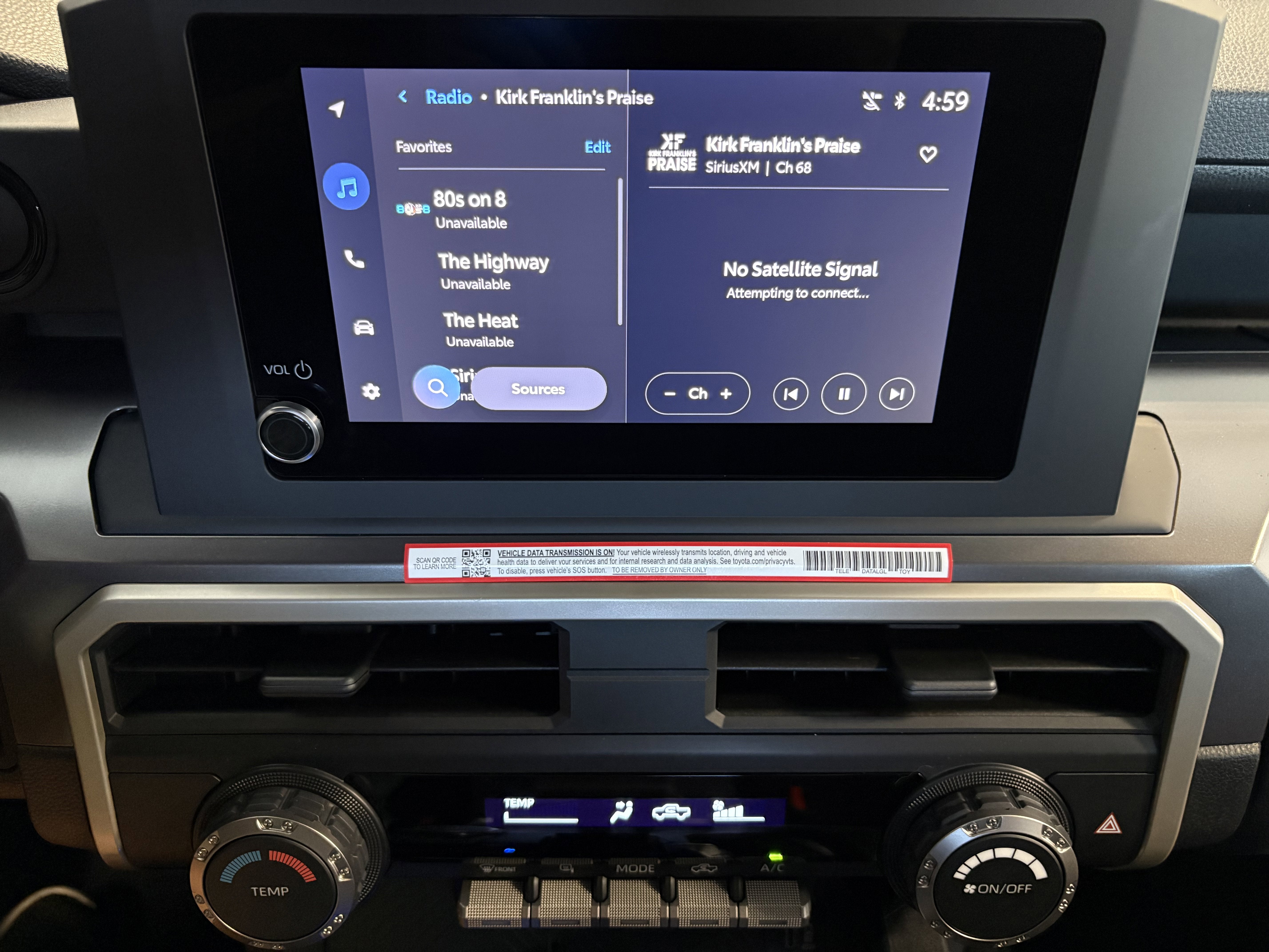 2026 Toyota Tacoma SR5 4WD