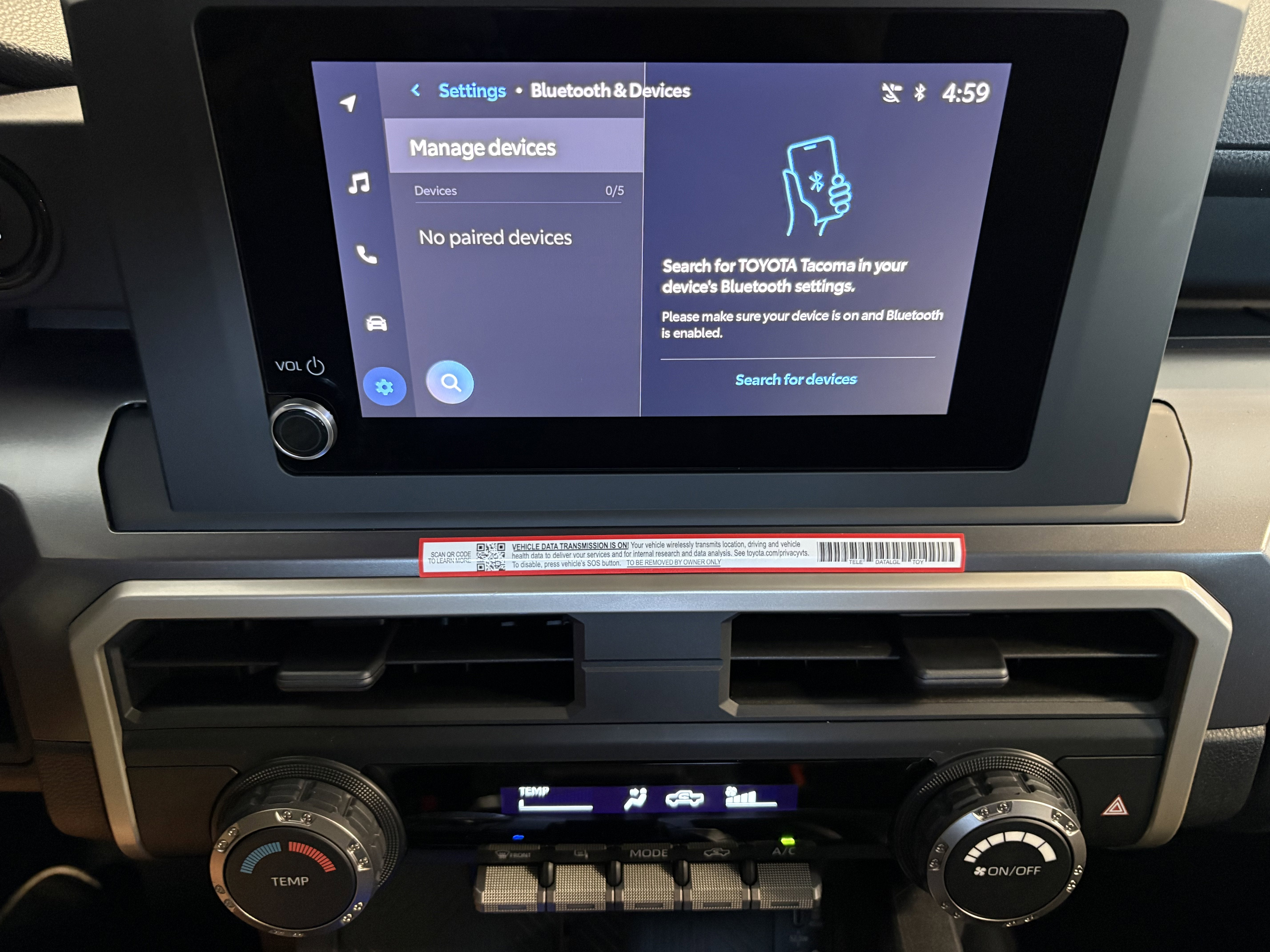 2026 Toyota Tacoma SR5 4WD