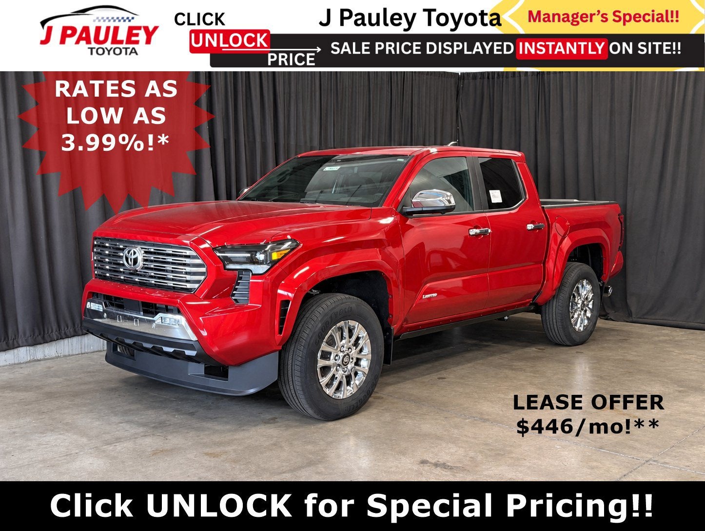 2026 Toyota Tacoma Limited 4WD