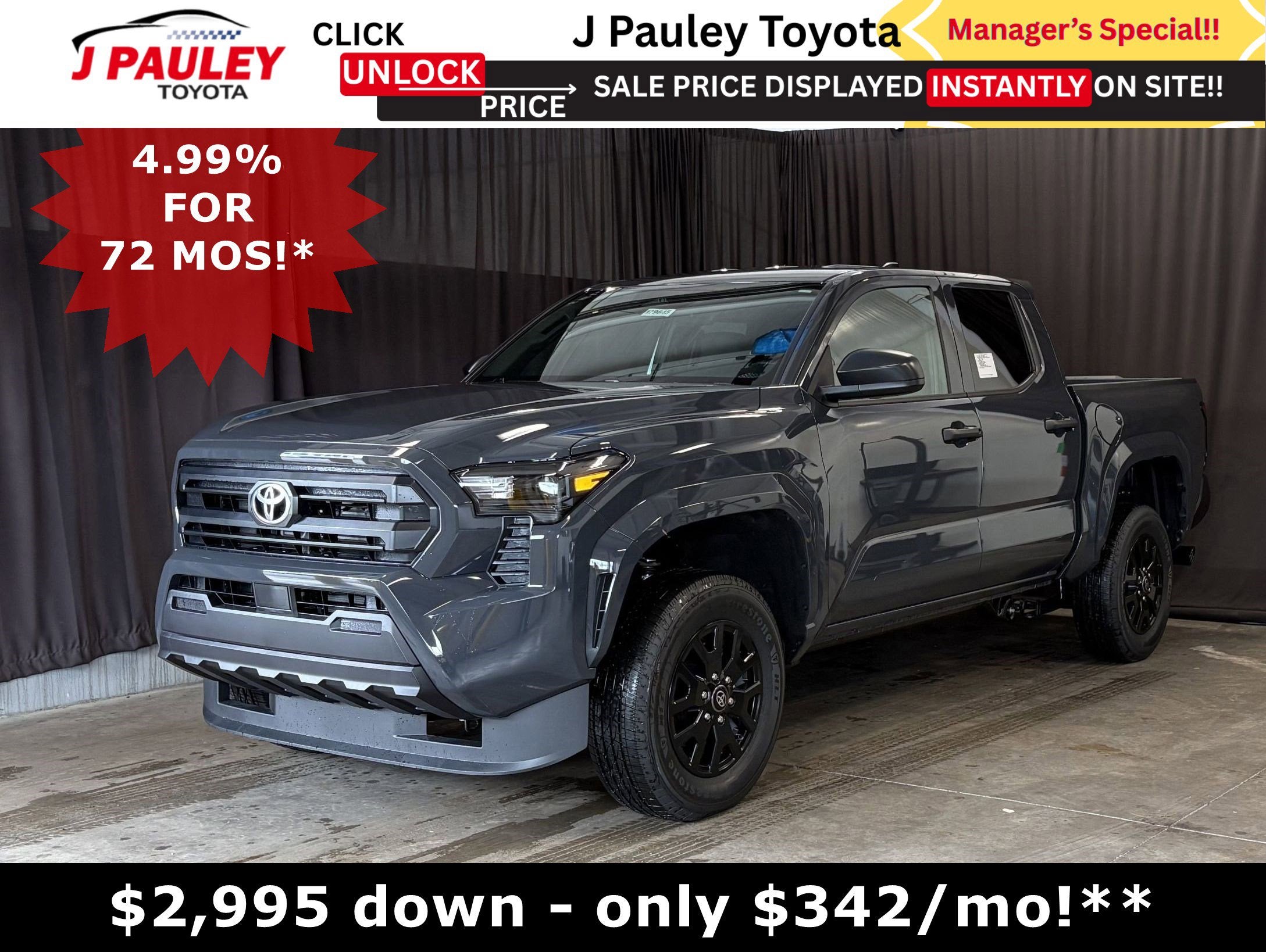 2026 Toyota Tacoma SR 4WD