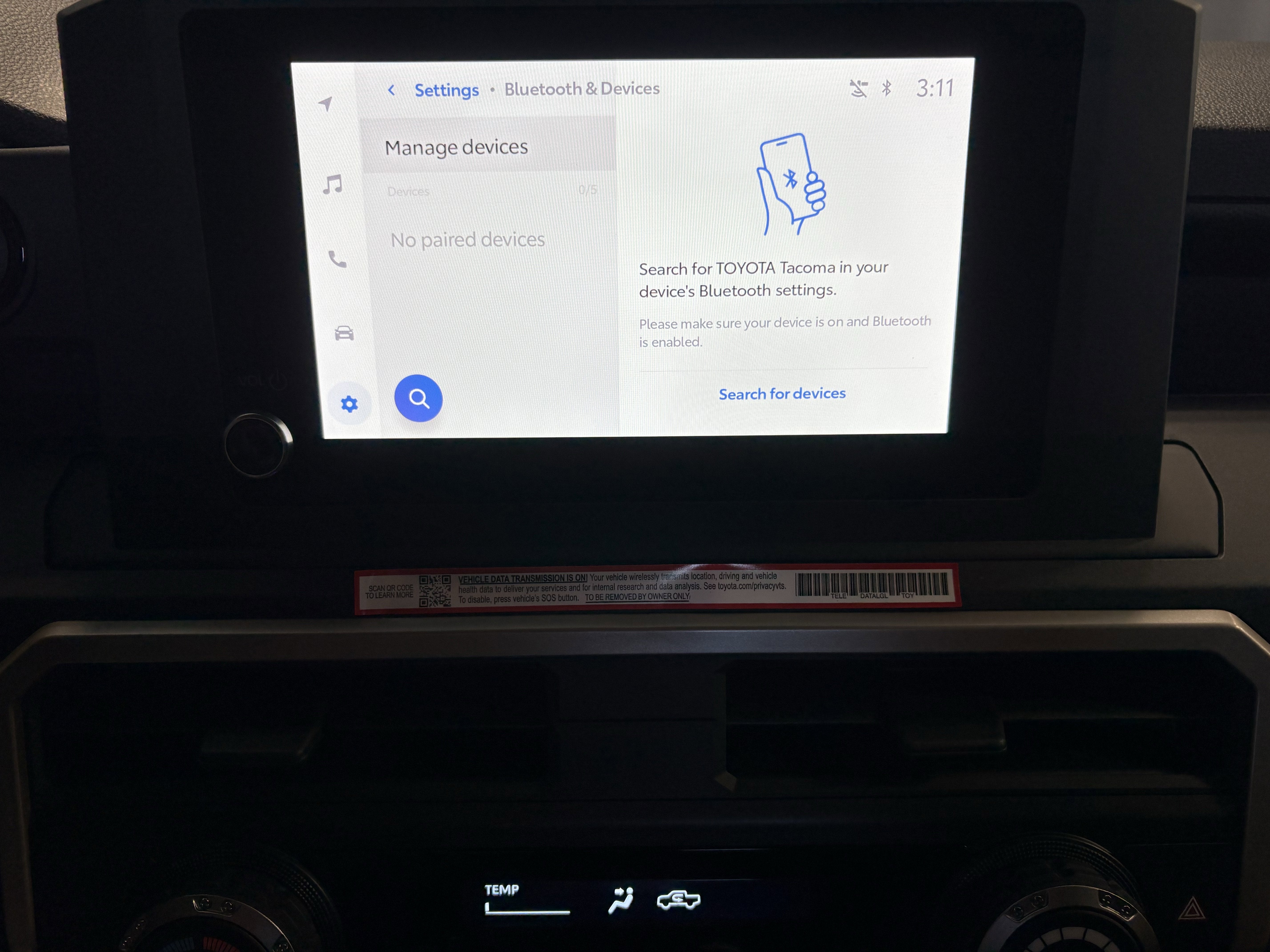 2026 Toyota Tacoma SR 4WD