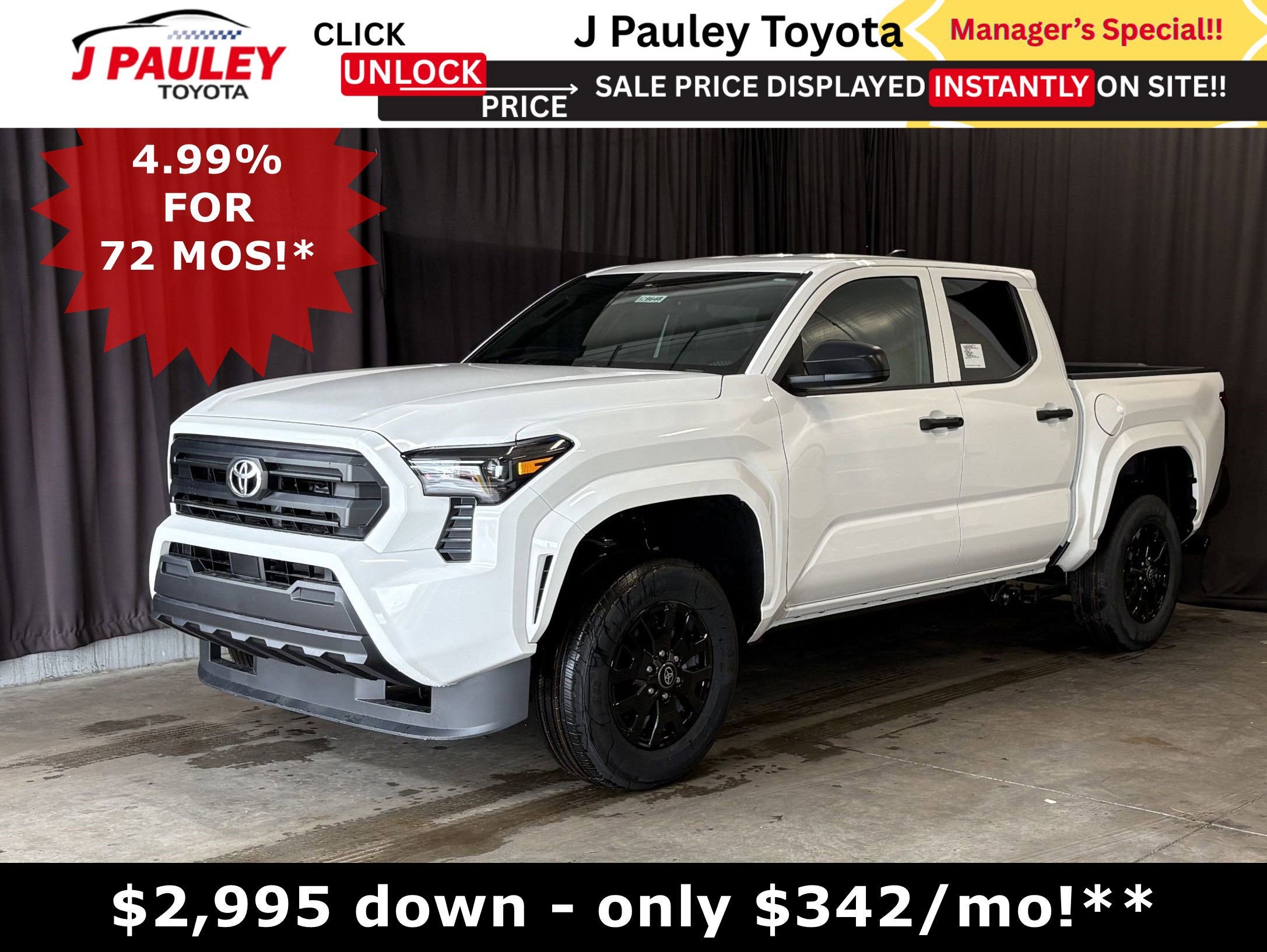 2026 Toyota Tacoma SR 4WD