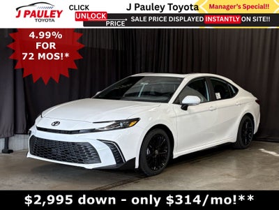 2026 Toyota Camry SE FWD