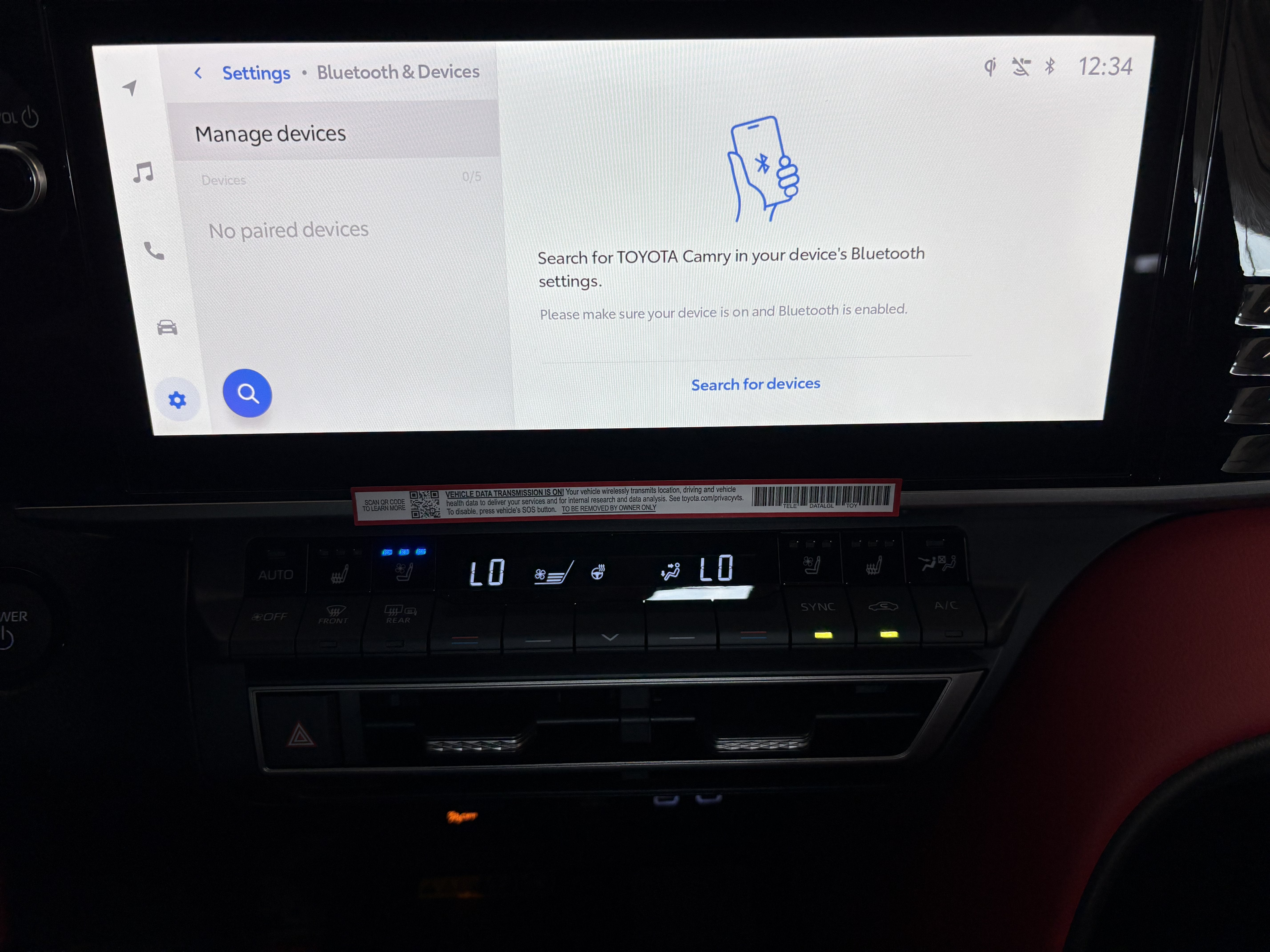 2026 Toyota Camry XSE FWD