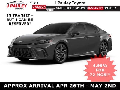 2026 Toyota Camry XSE FWD