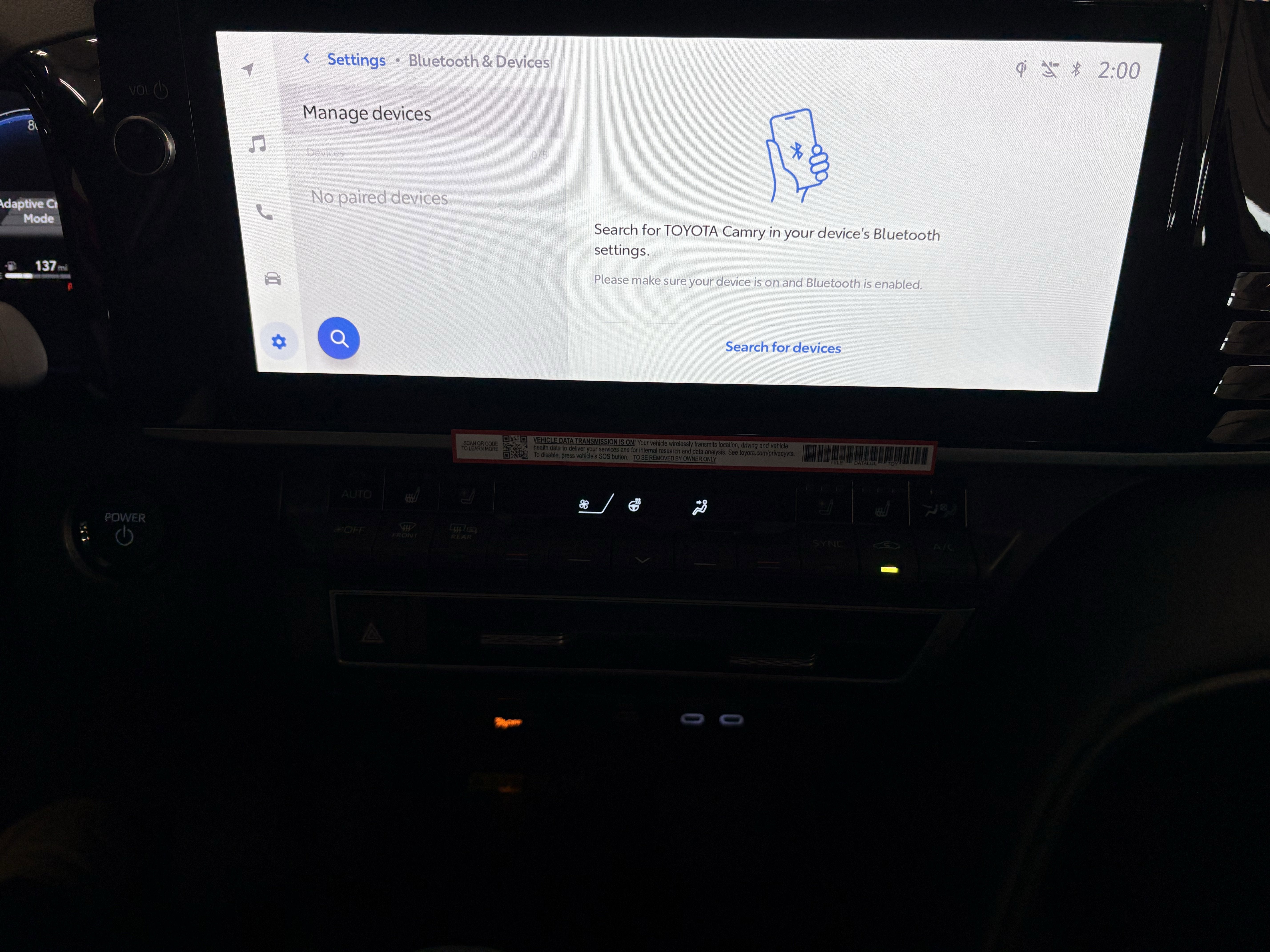 2026 Toyota Camry XSE FWD