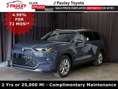 2026 Toyota Grand Highlander Hybrid Limited AWD