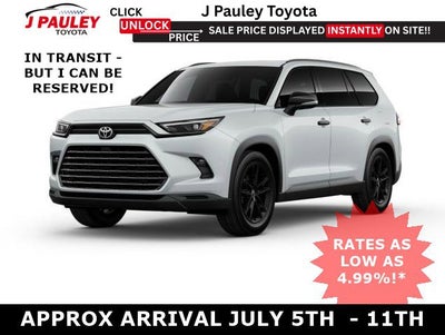 2026 Toyota Grand Highlander Hybrid Nightshade Edition AWD
