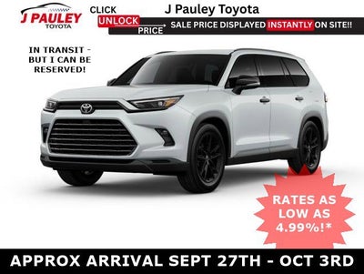 2026 Toyota Grand Highlander Hybrid Nightshade Edition AWD