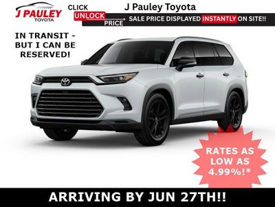 2026 Toyota Grand Highlander Hybrid Nightshade Edition AWD