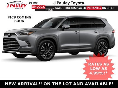 2026 Toyota Grand Highlander Hybrid MAX Platinum AWD