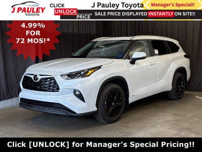 2026 Toyota Highlander Hybrid XLE AWD