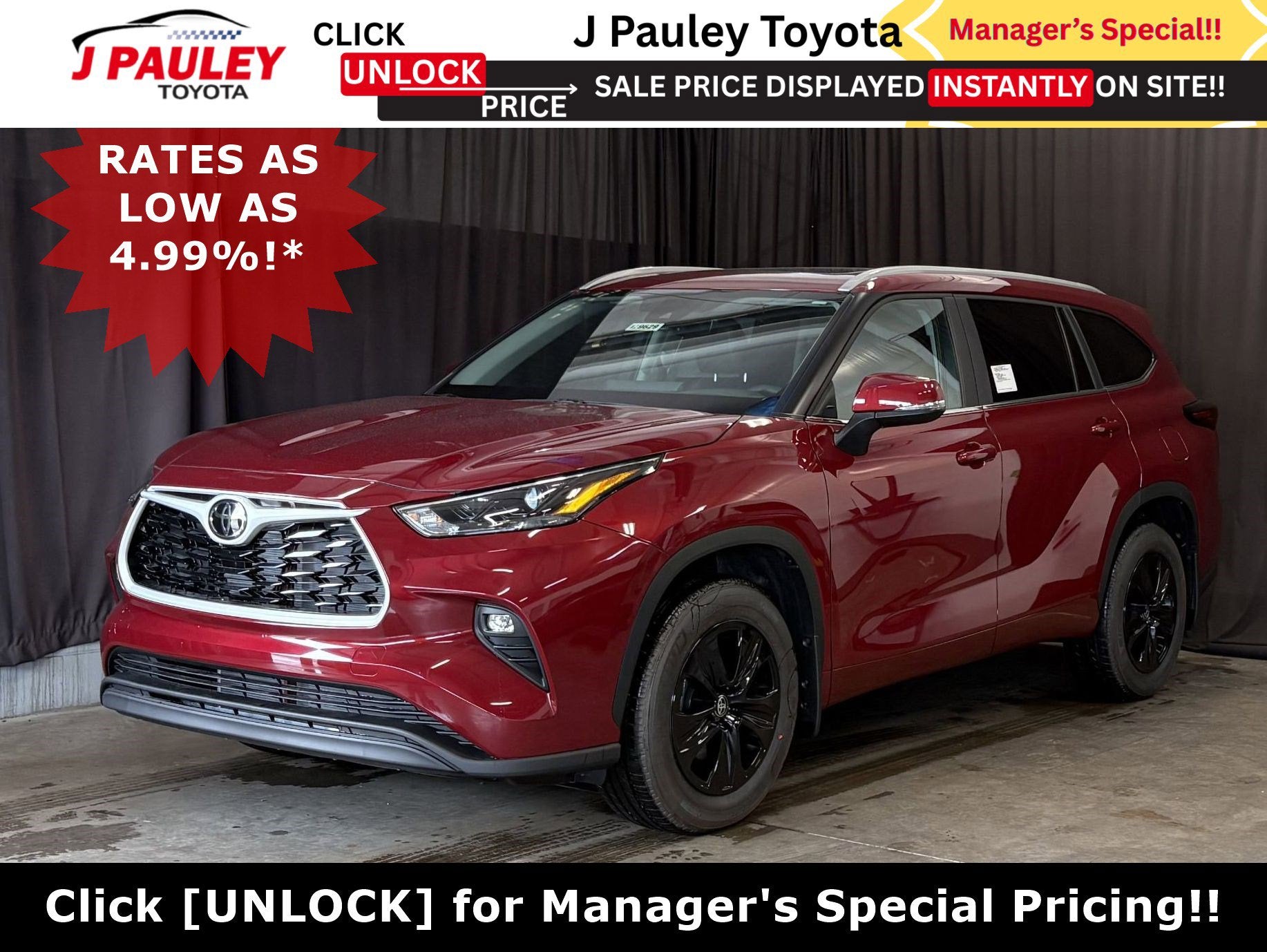 2026 Toyota Highlander XLE AWD