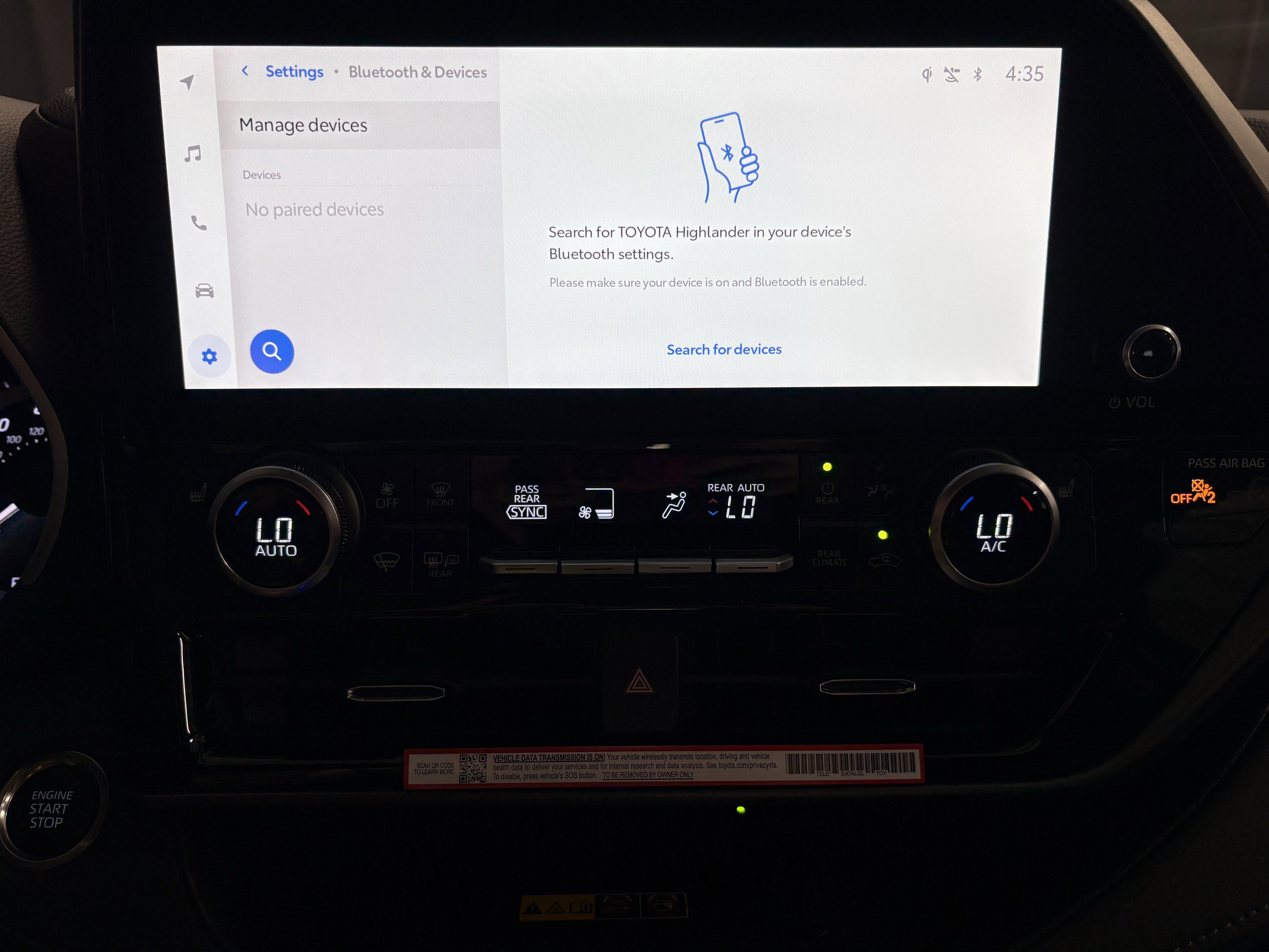 2026 Toyota Highlander XLE AWD