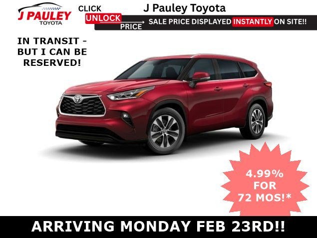 2026 Toyota Highlander XLE AWD