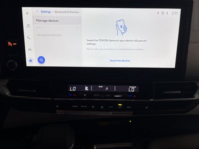 2026 Toyota Sienna XLE FWD
