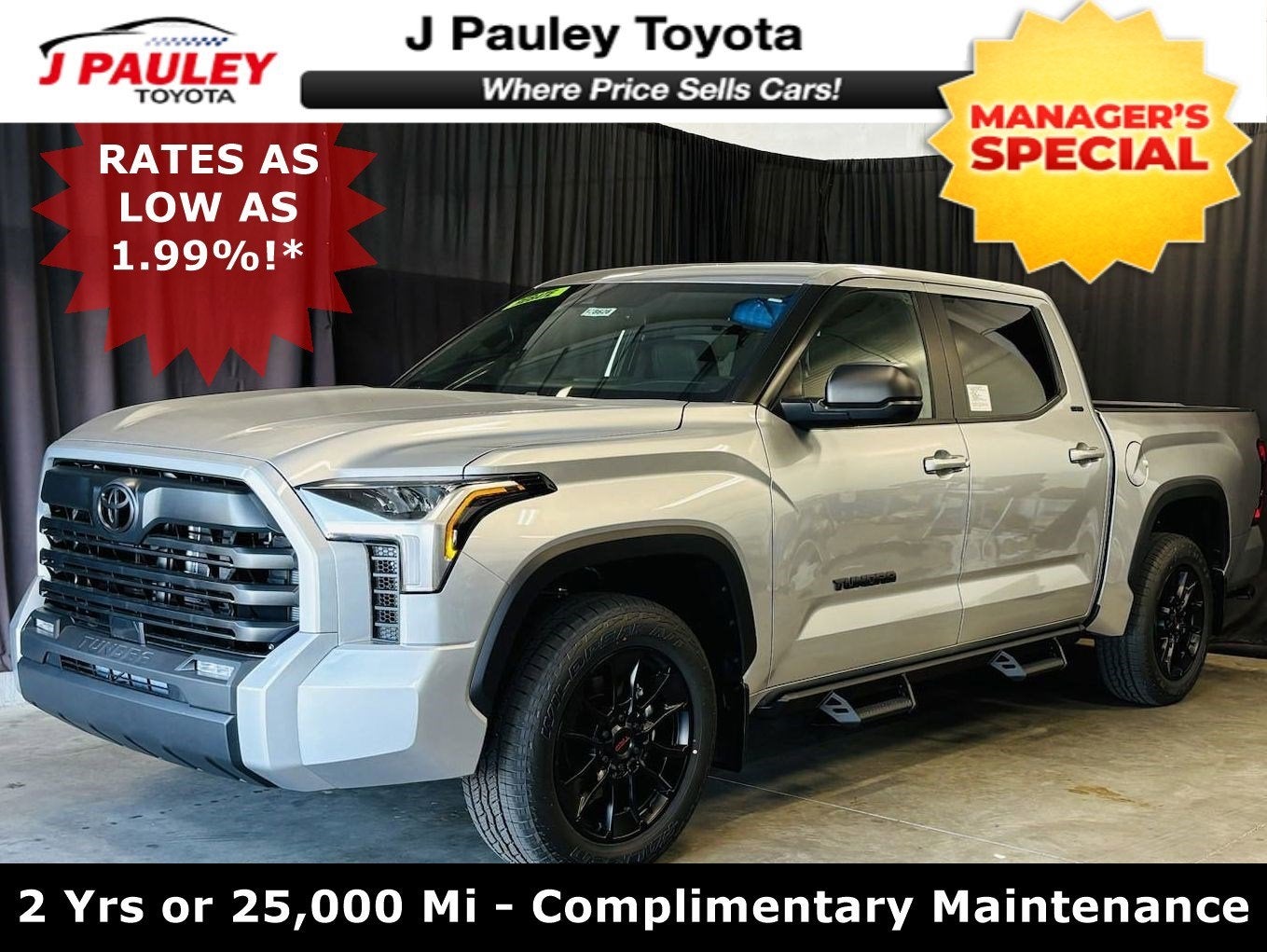 2025 Toyota Tundra SR5 Premium Blackout | J. Pauley Toyota Specials ...