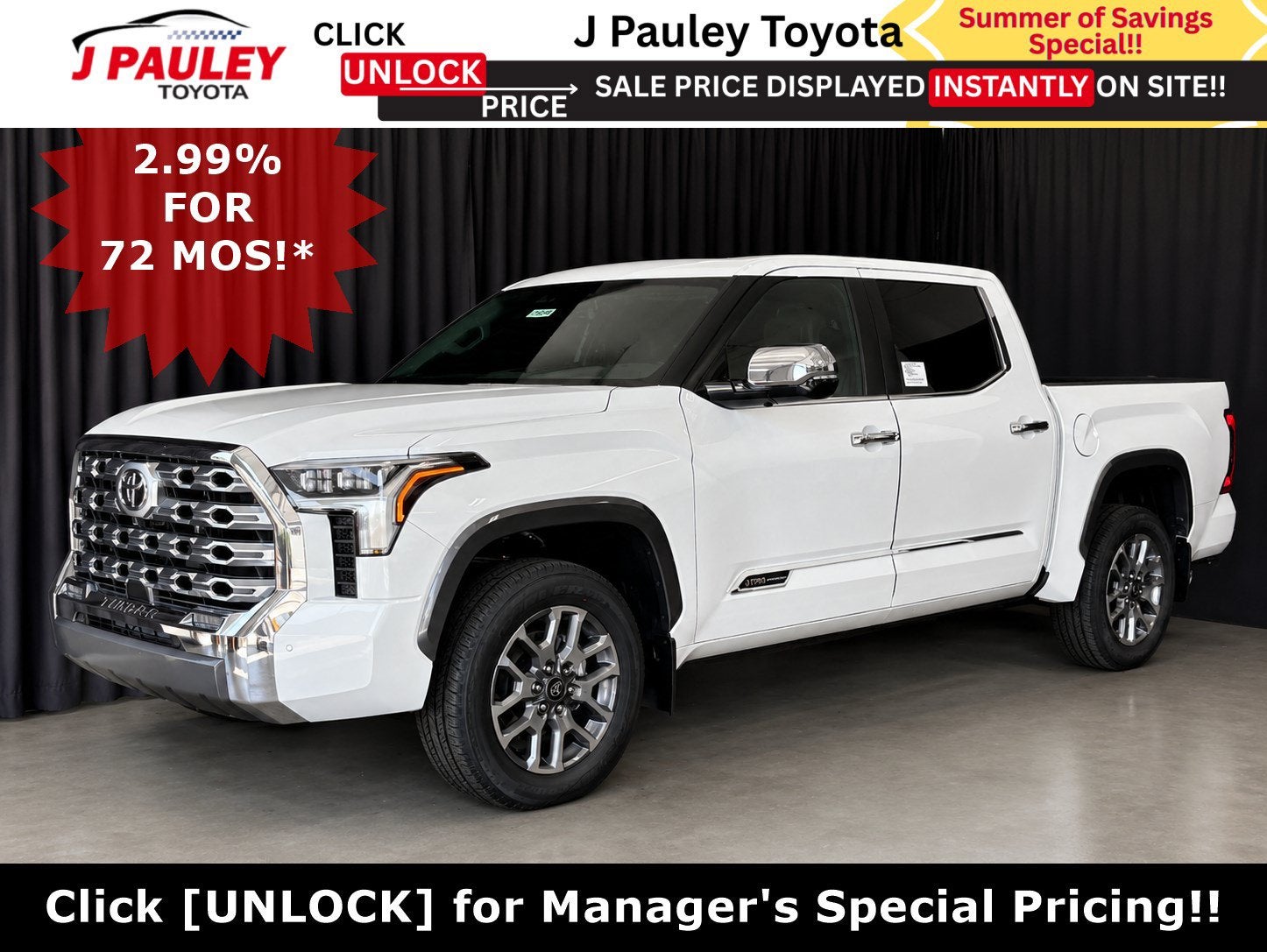 2026 Toyota Tundra 1794 Edition 4WD