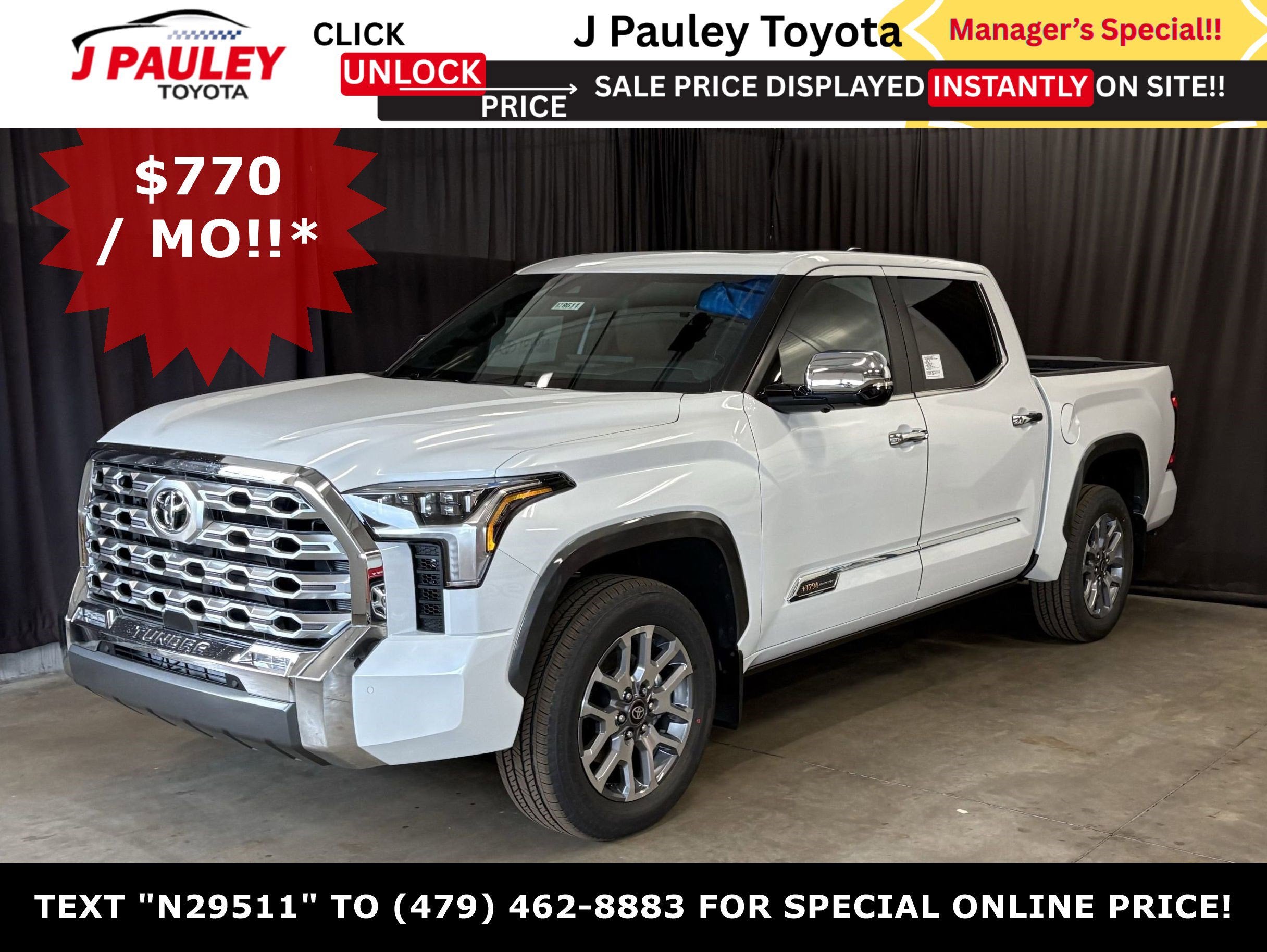 2026 Toyota Tundra 1794 Edition 4WD