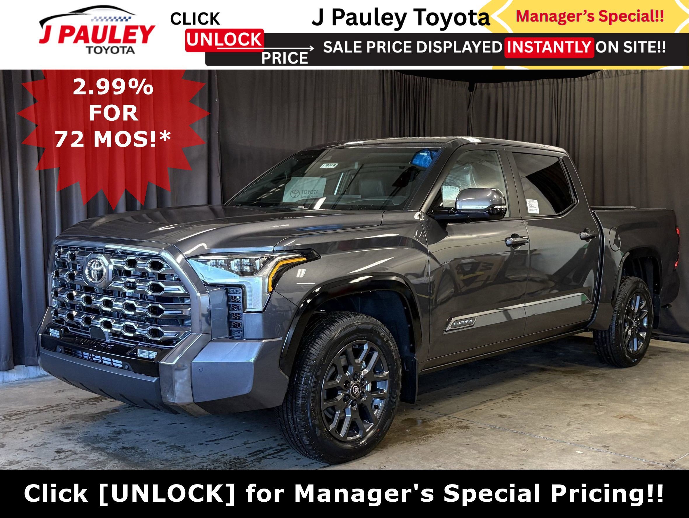 2026 Toyota Tundra Platinum 4WD