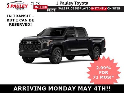 2026 Toyota Tundra Platinum 4WD