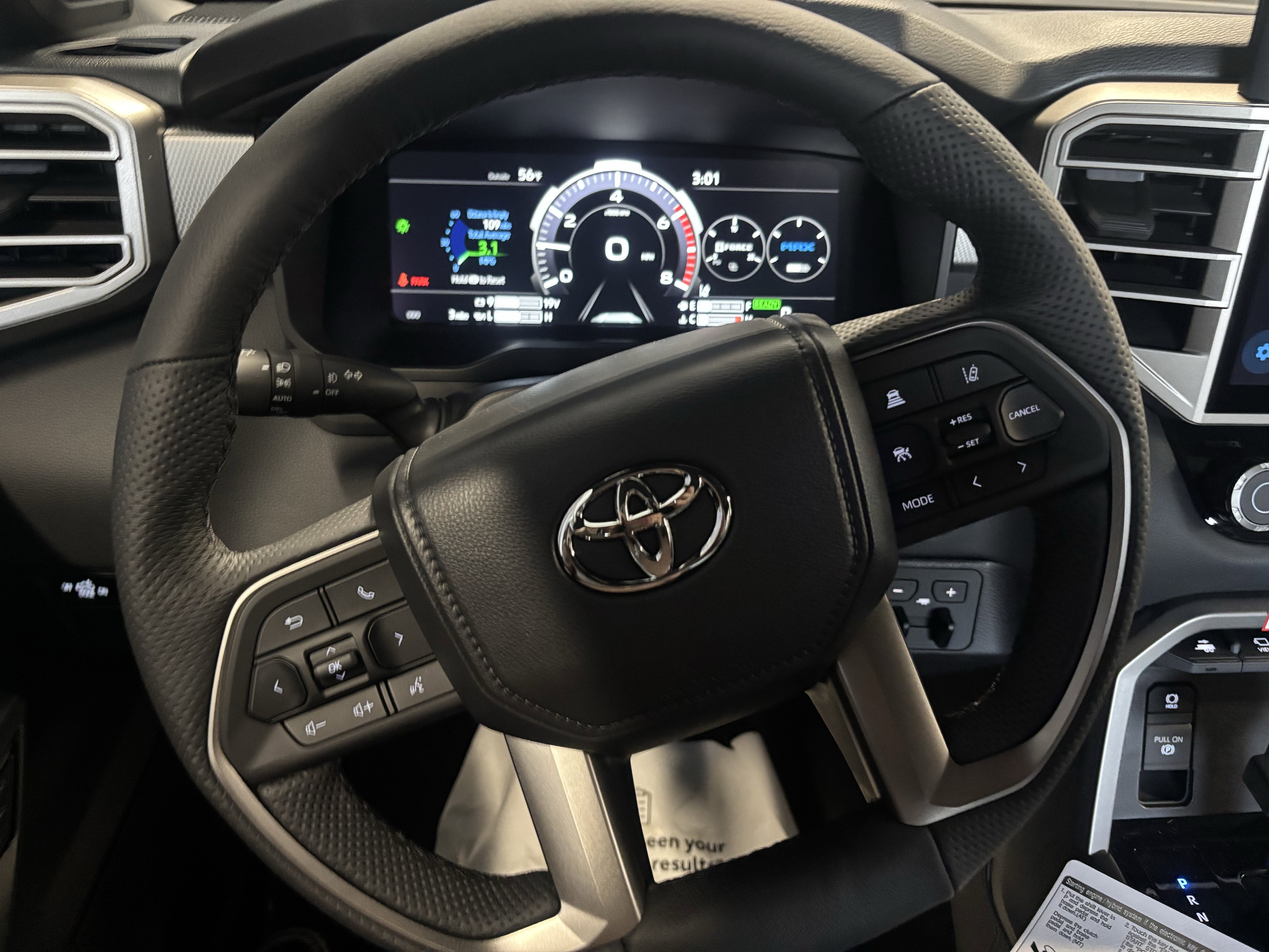 2026 Toyota Tundra Limited Nightshade Hybrid 4WD