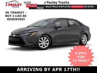 2026 Toyota Corolla LE FWD