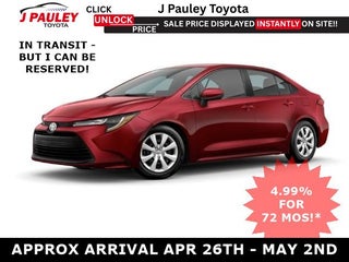 2026 Toyota Corolla LE FWD