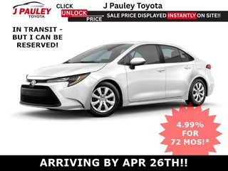 2026 Toyota Corolla LE FWD