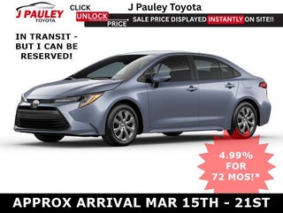 2026 Toyota Corolla LE FWD