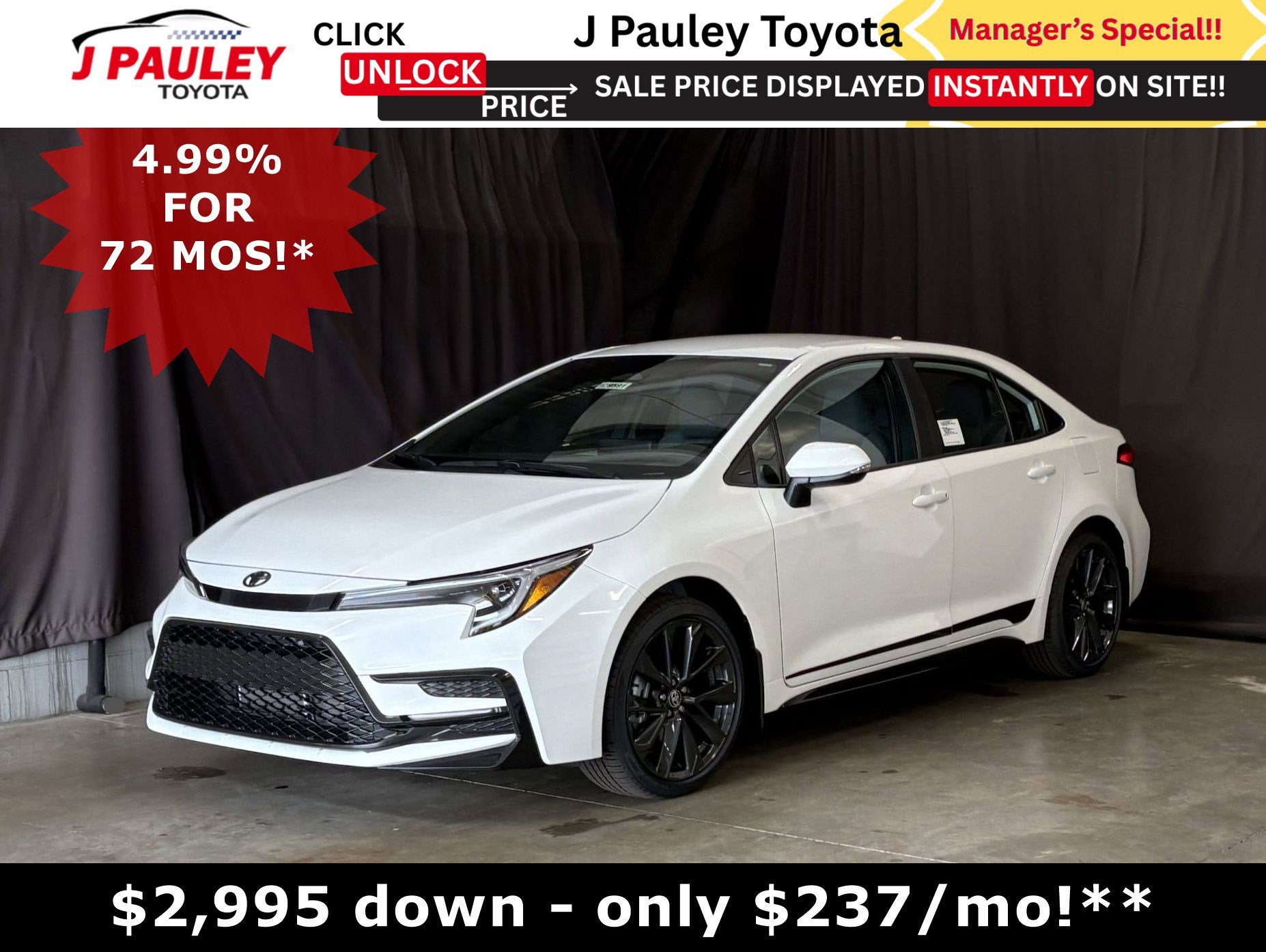 2026 Toyota Corolla SE FWD