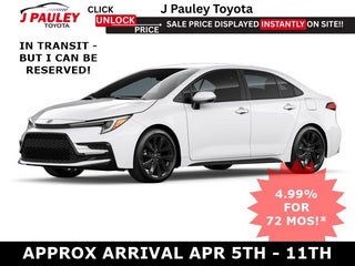 2026 Toyota Corolla SE FWD