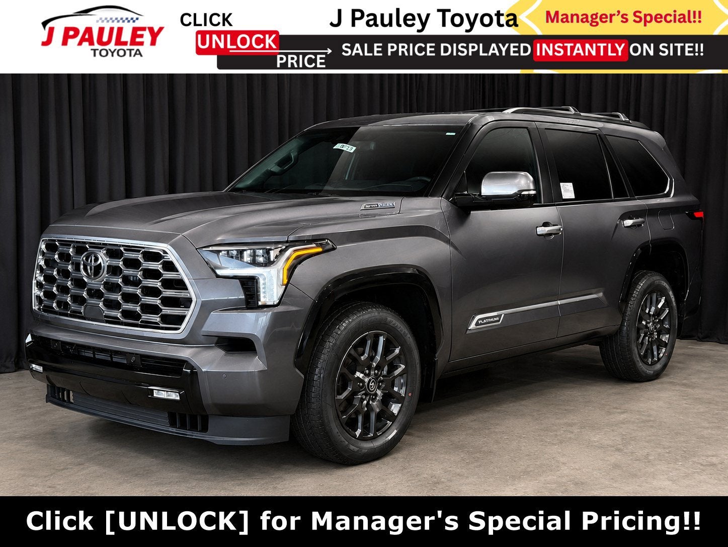 2026 Toyota Sequoia Platinum 4WD
