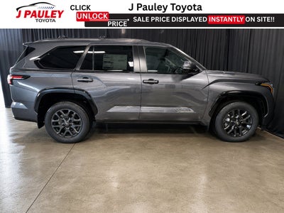 2026 Toyota Sequoia Platinum 4WD