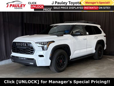 2026 Toyota Sequoia TRD Pro 4WD