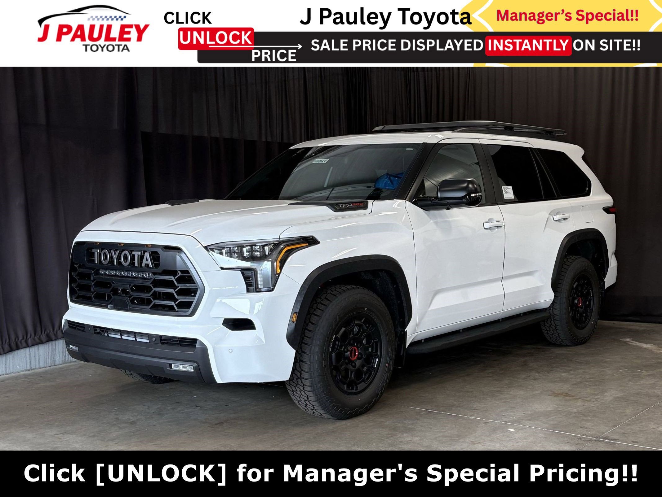 2026 Toyota Sequoia TRD Pro 4WD