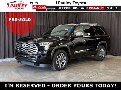 2026 Toyota Sequoia 1794 Edition 4WD