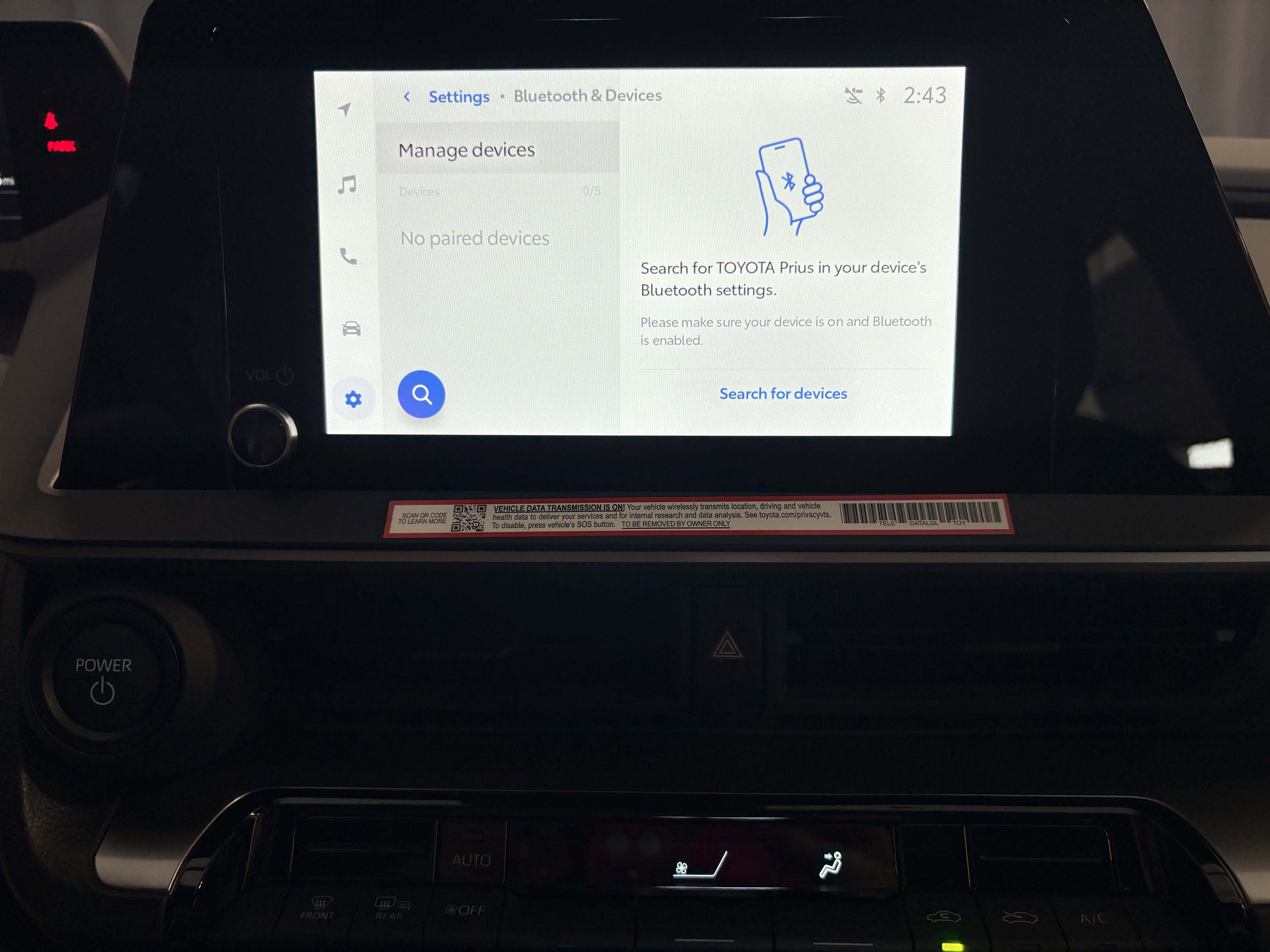 2026 Toyota Prius LE FWD