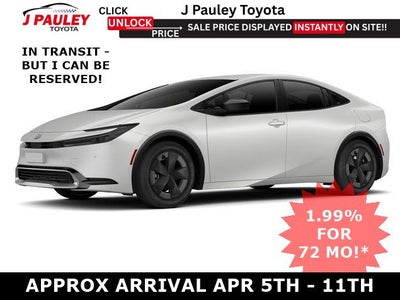 2026 Toyota Prius Plug-In Hybrid SE FWD