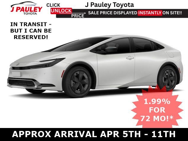 2026 Toyota Prius Plug-In Hybrid SE FWD