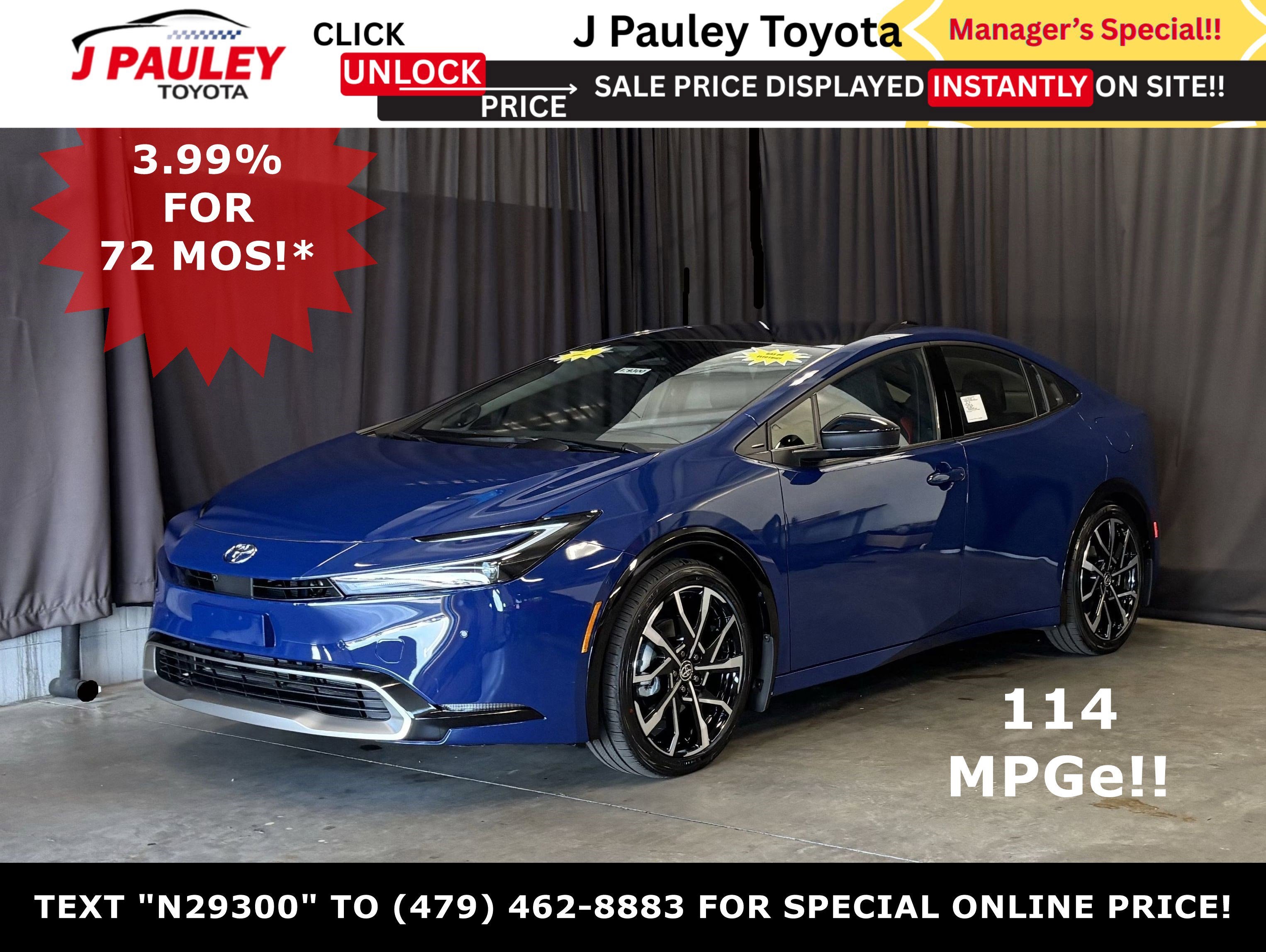 2026 Toyota Prius Plug-In Hybrid XSE Premium FWD