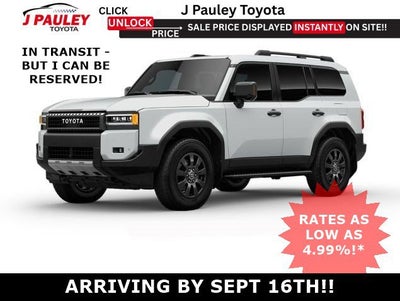 2027 Toyota Land Cruiser 4WD (Natl) 4WD
