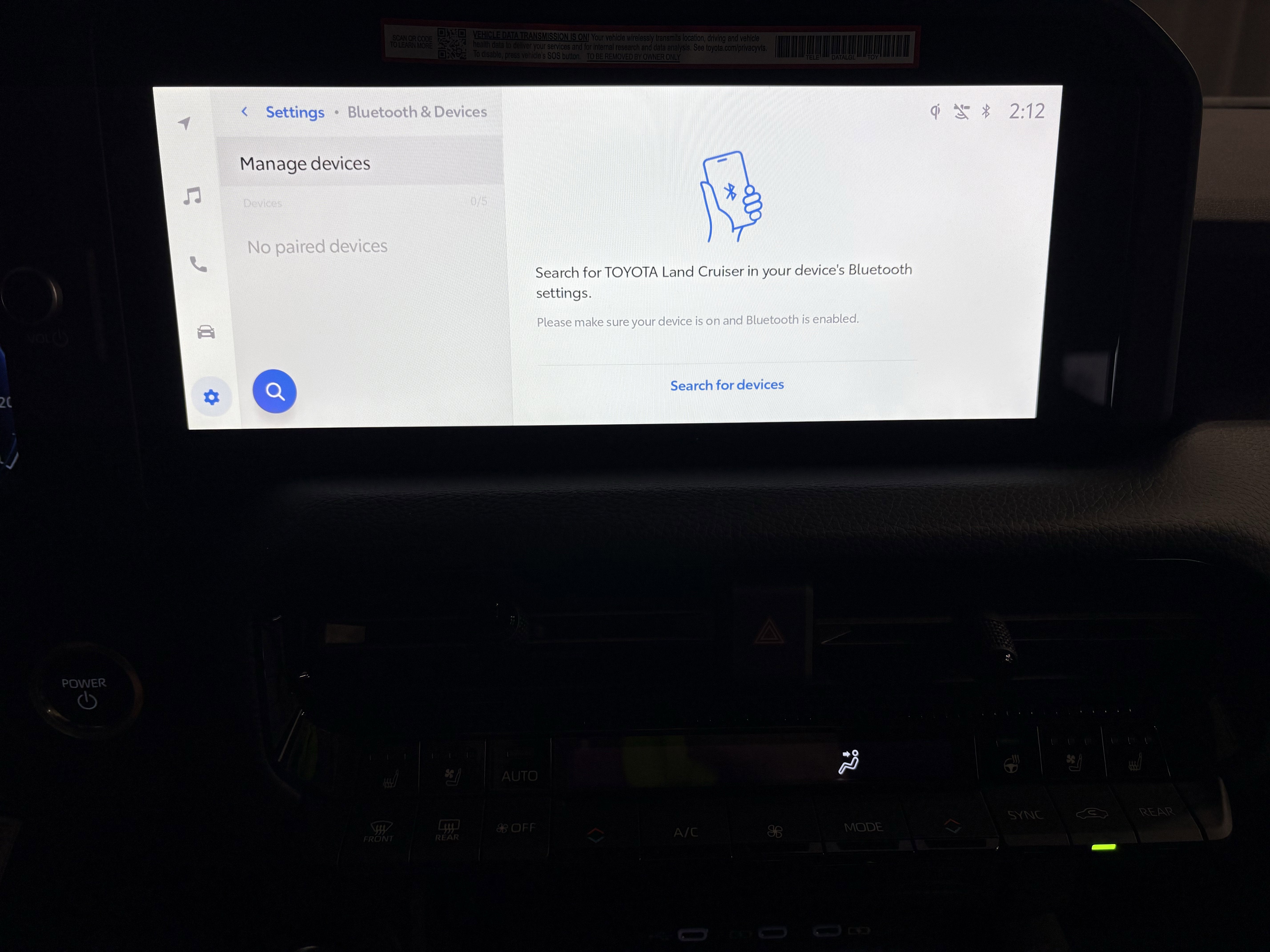 2026 Toyota Land Cruiser 4WD (Natl) 4WD