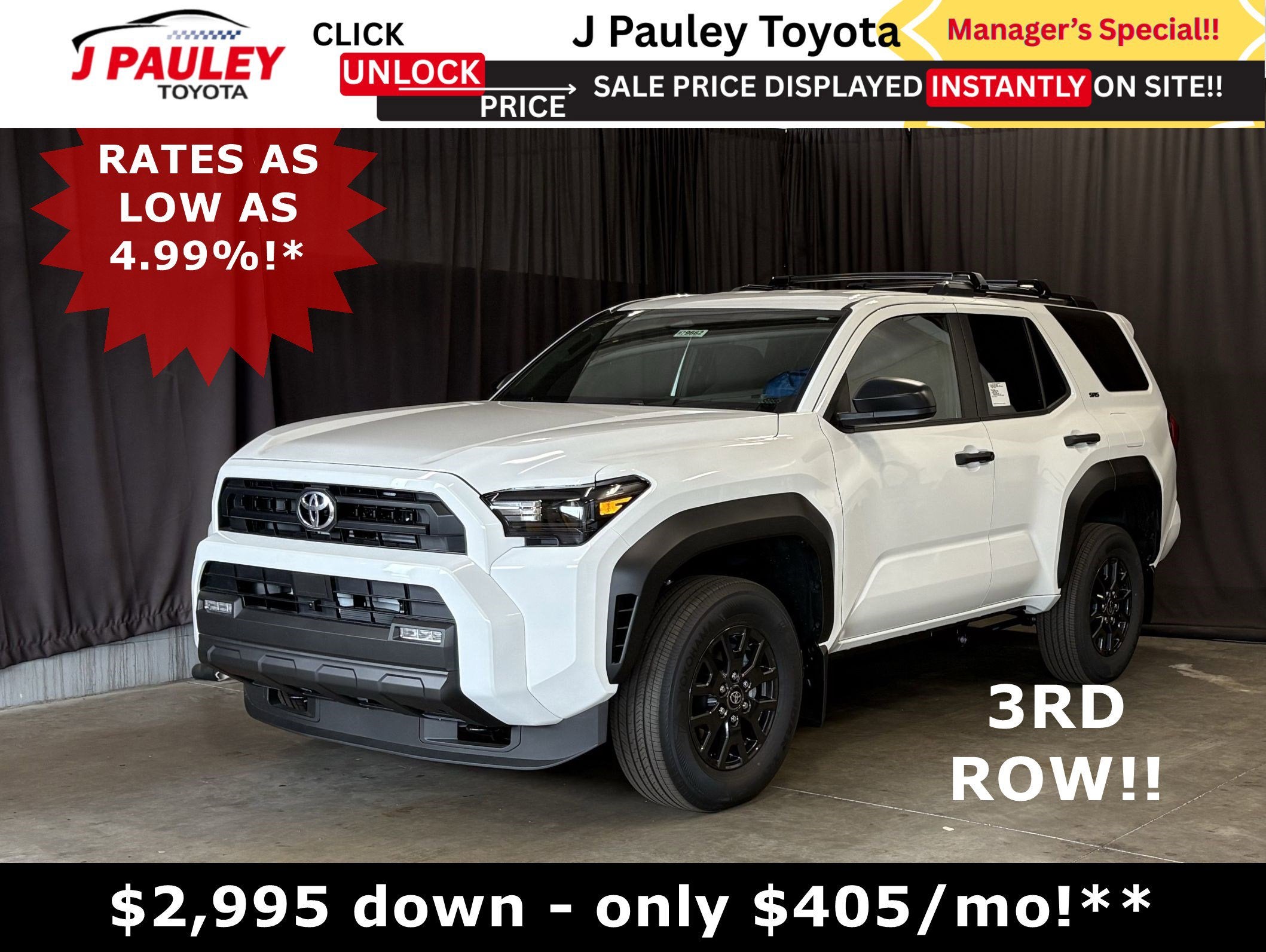 2026 Toyota 4Runner SR5 4WD