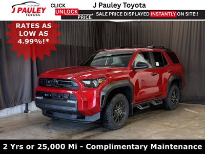 2026 Toyota 4Runner SR5 4WD