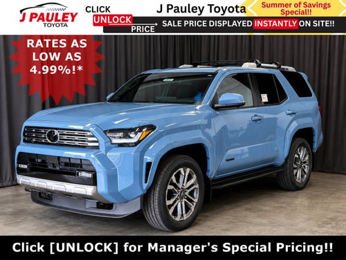 2026 Toyota 4Runner Limited 4WD