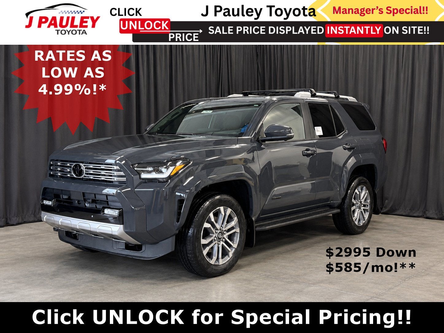 2026 Toyota 4Runner Limited 4WD